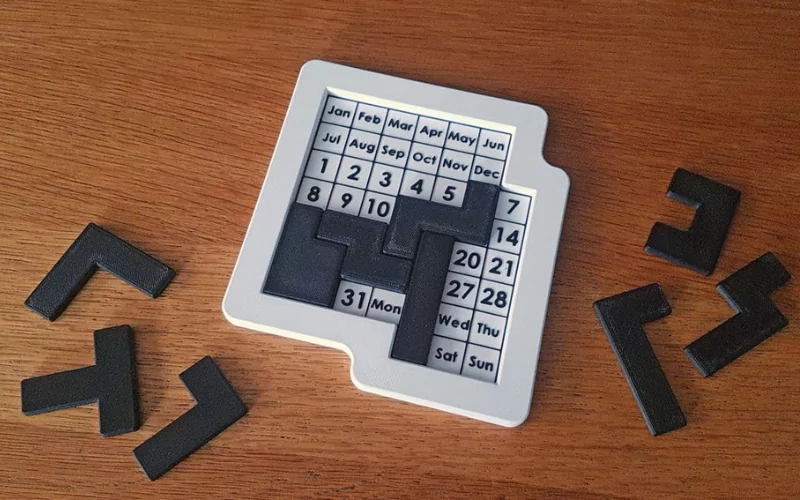 puzzle calendar