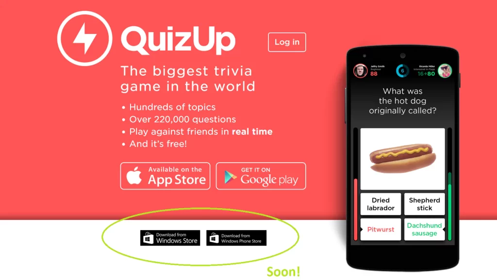 quizup game at Winzy featured